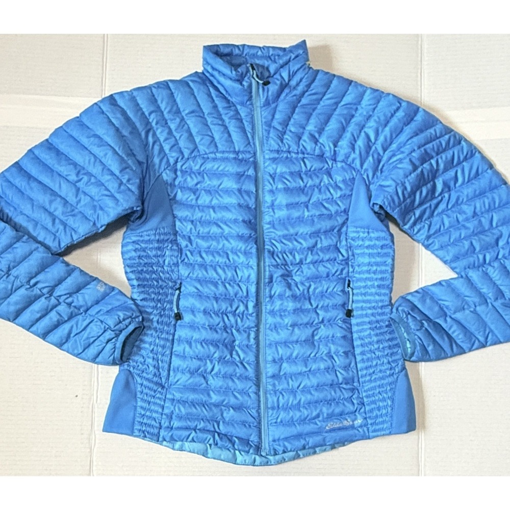 EDDIE BAUER First Ascent - Women's Stormdown 800 Blue Quilted Jacket- XS X-Small